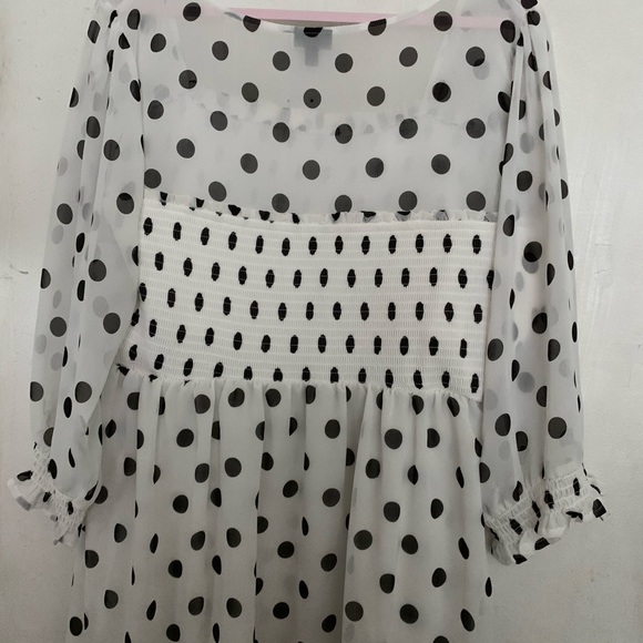 Polka dot blouse - Picture 5 of 5